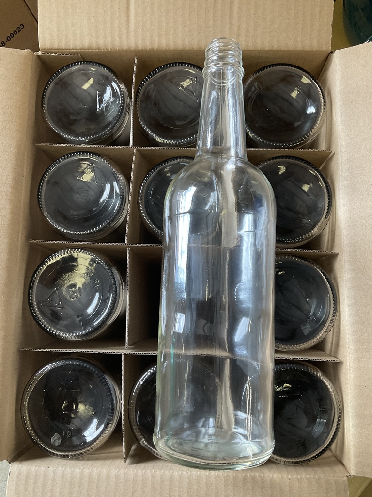 Botella Cristal